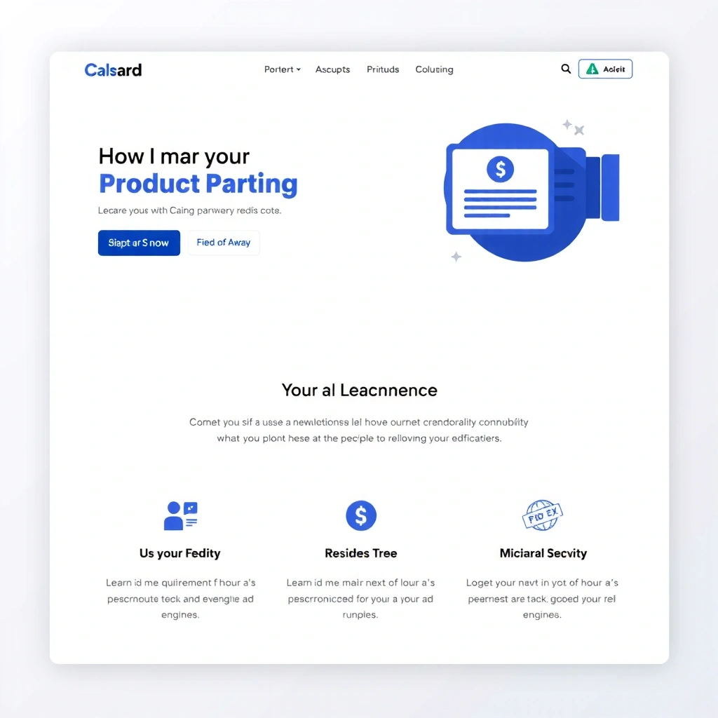 Minimalist portfolio website design